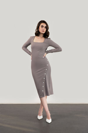 Via Knit Dress